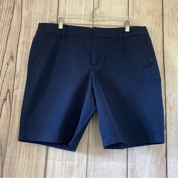 J. Crew Pants - J.crew Womens Navy blue 9” Chino Shorts size 12